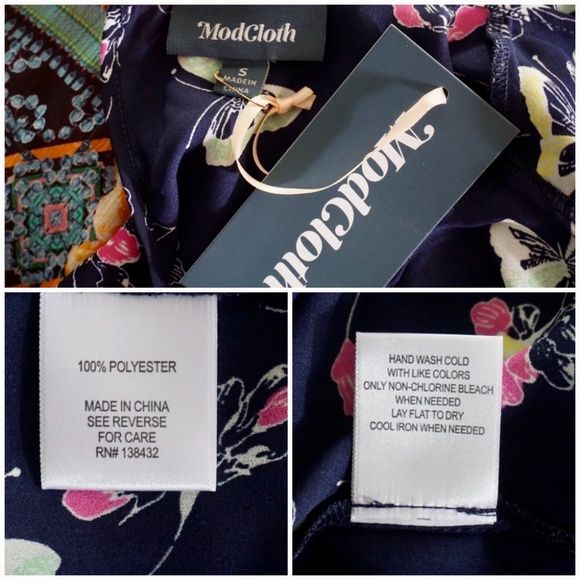 Modcloth Equal Reaction Butterfly Ruffle Top New S - Picture 9 of 9